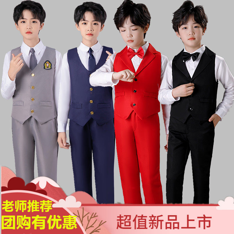 儿童合唱服中小学生校服表演服幼儿园运动会演出服男女公主学院风