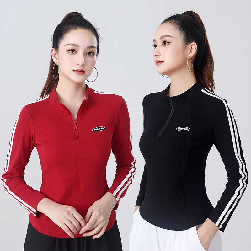 跑步运动套装女晨跑服瑜伽服运动健身服装女广场舞修身时尚拉链秋