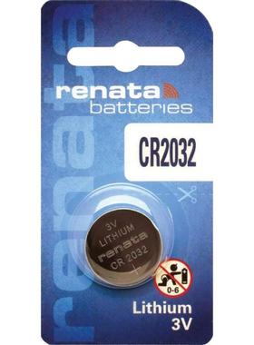 瑞士品牌Renata电池 汽车遥控器CR2032 CR2025汽车钥匙3V锂电池