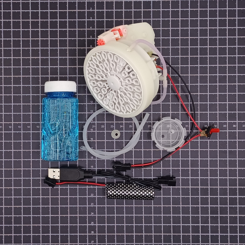 电动玩具配件diy创意牙箱组件