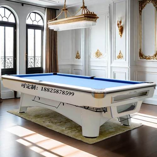 九球球俱乐部九球台台球桌4168代中式九球球桌球台球星球台九台