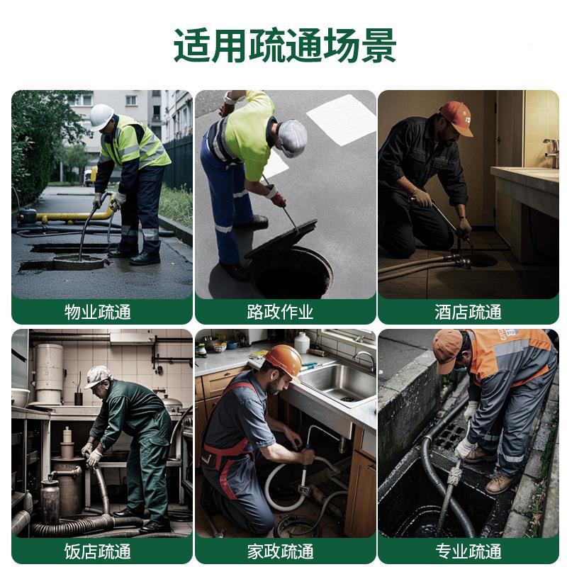 油高压管柴道疏通HEN机大功率汽油下道清水洗机物市政超高压疏通