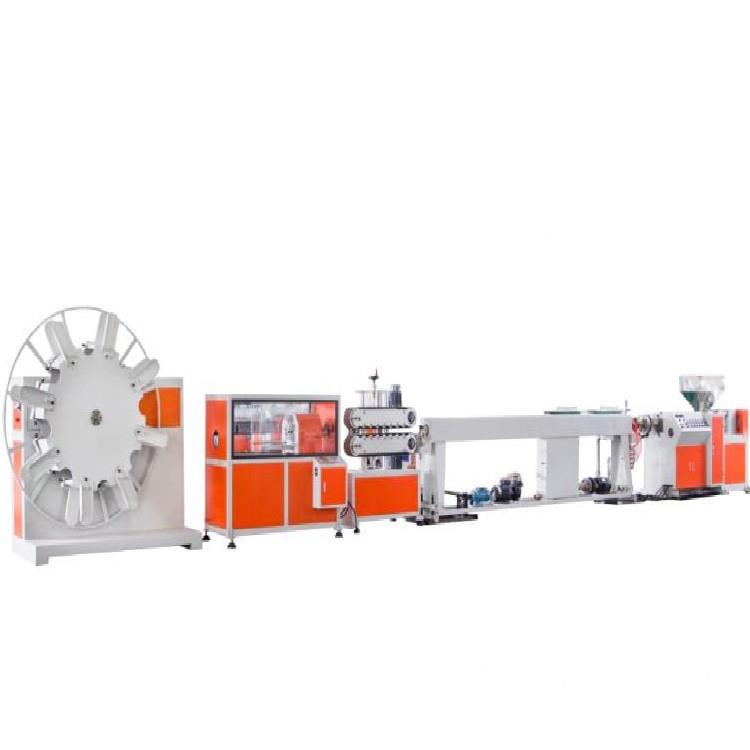 HDEP塑料管挤出 PP机R冷热水P管挤出设备VC塑料排167污管生产设备