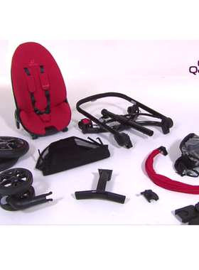 Quinny Moodd/Zapp/Yezz婴儿手推车维修配件轮子坐垫转接口前扶手