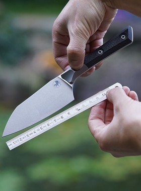 美国原装进口微技术microtech 迷你厨刀户外多功能刀碳纤维粉末钢