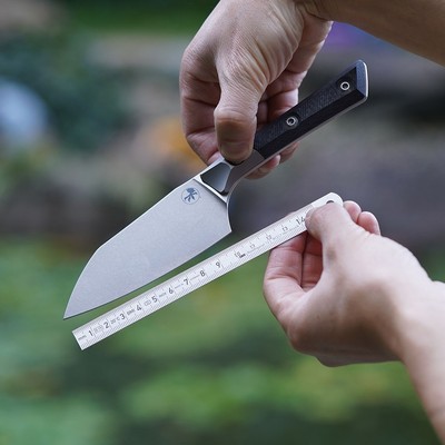 美国原装进口微技术microtech 迷你厨刀户外多功能刀碳纤维粉末钢