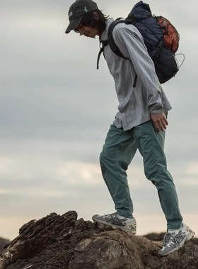 山之道 Yamatomichi DW-5 户外登山徒步轻薄速干男长裤 五袋裤