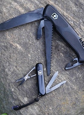瑞士进口 维氏瑞士军刀 黑色限量版 多功能军刀 工具钳 EDC收藏
