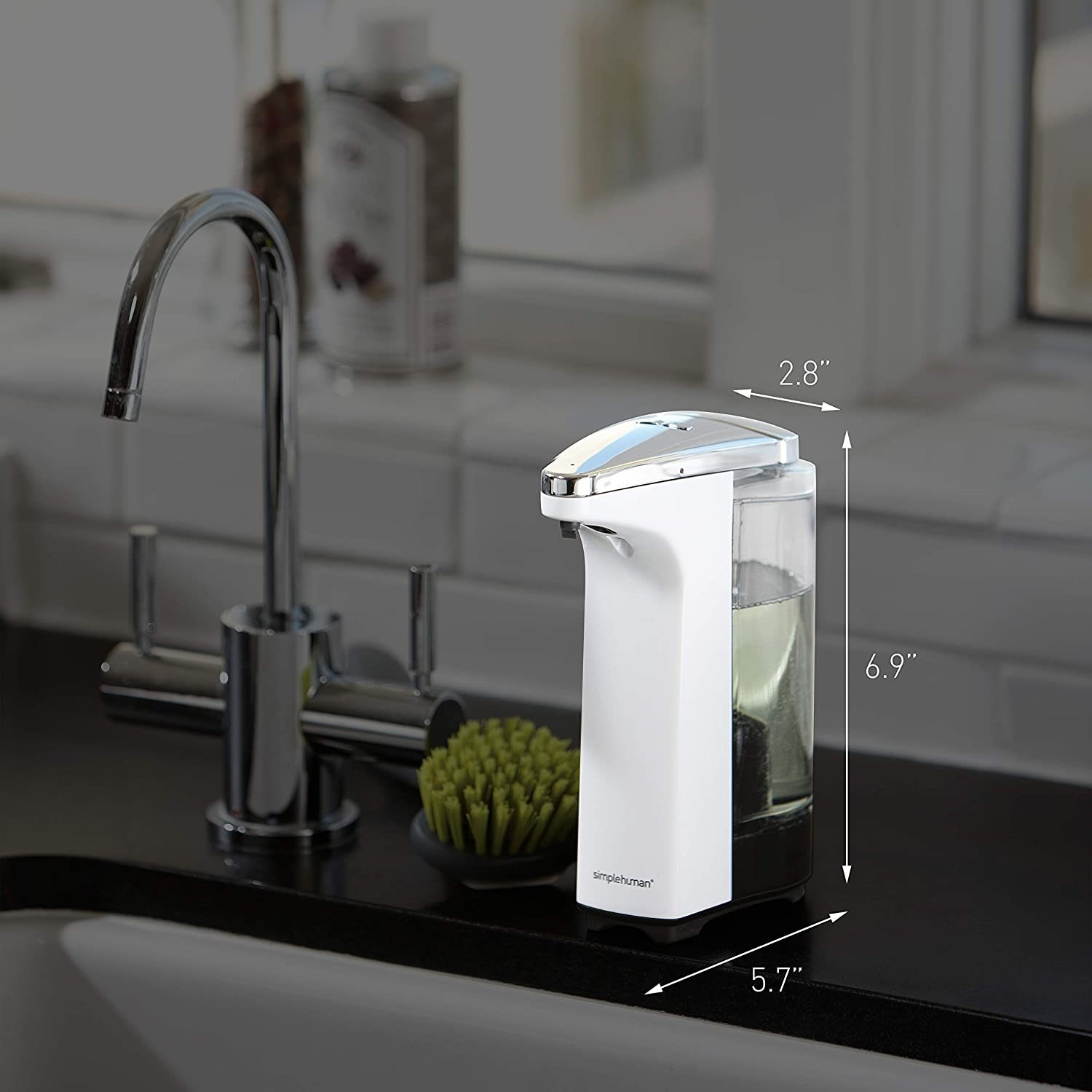 simplehuman8盎司智能感应免触图片