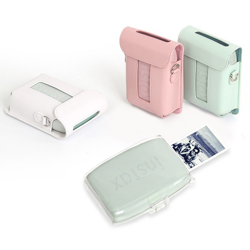 拍立得mini link2打印机相机包保护套PU link3透明保护壳水晶壳图片
