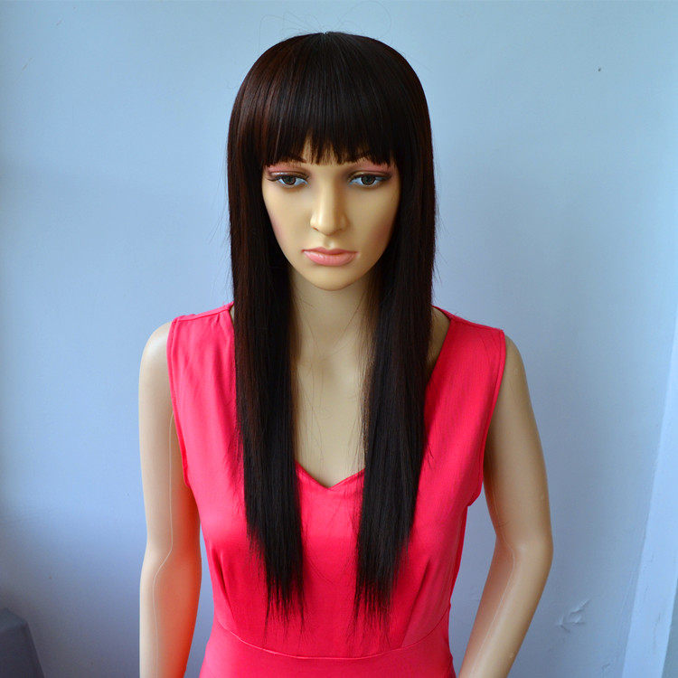 Perruque Long cheveux raides - Ref 2609648 Image 3