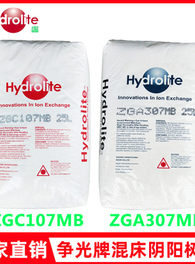 争光牌混床阴阳离子交换树脂ZGC107MB原装C107/正品食品级软水机