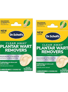 Dr.Scholl's Plantar Wart Removers, Maximum Strength足茧修复