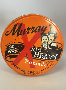 美国原装murray's 老牌pomade 美式复古发油头油定型造型非水溶性