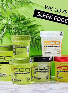 美国进口Eco Styler Olive Oil Styling Gel水基定型啫喱发胶卷发
