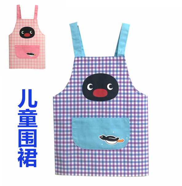 包邮小孩儿童围裙画画 韩版时尚 卡通正品 可爱日本原单罩衣外贸