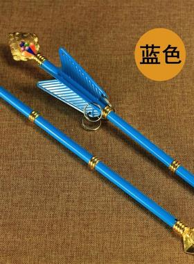 密法传承 用品 尼泊尔莲师财神剑五彩财神剑 招财幡 有箭头款