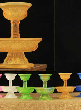 水琉璃多规格供佛护法杯