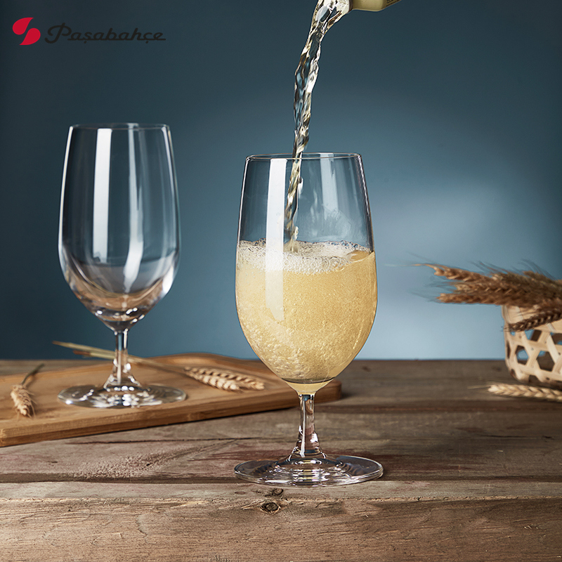 帕莎帕琦 土耳其进口水晶玻璃高脚多功能啤酒杯水杯果汁杯