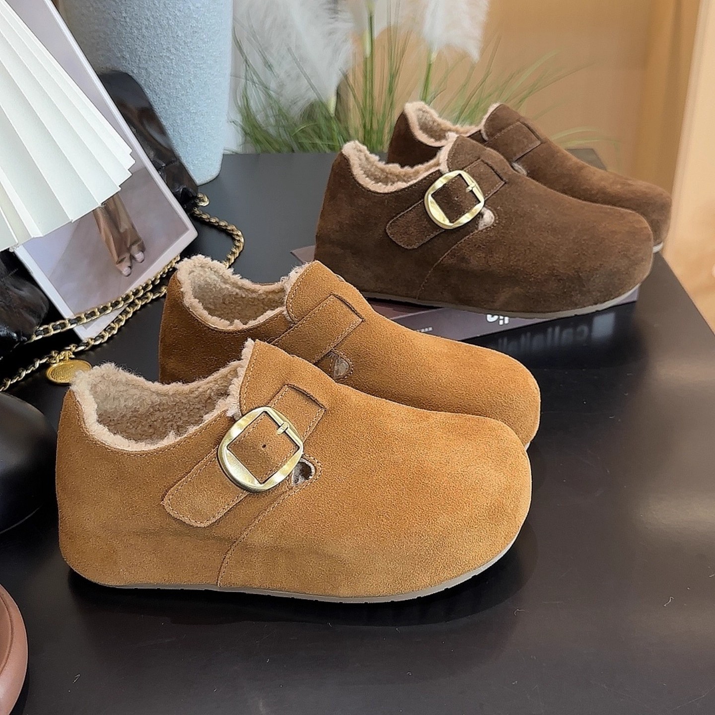 6cm内增2025年秋冬新款加绒保暖