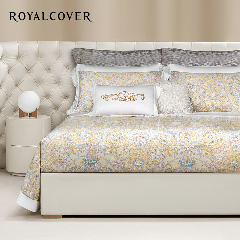 ROYALCOVER/罗卡芙欧式轻奢高级感莱赛尔天丝四件式床组 拉维塔