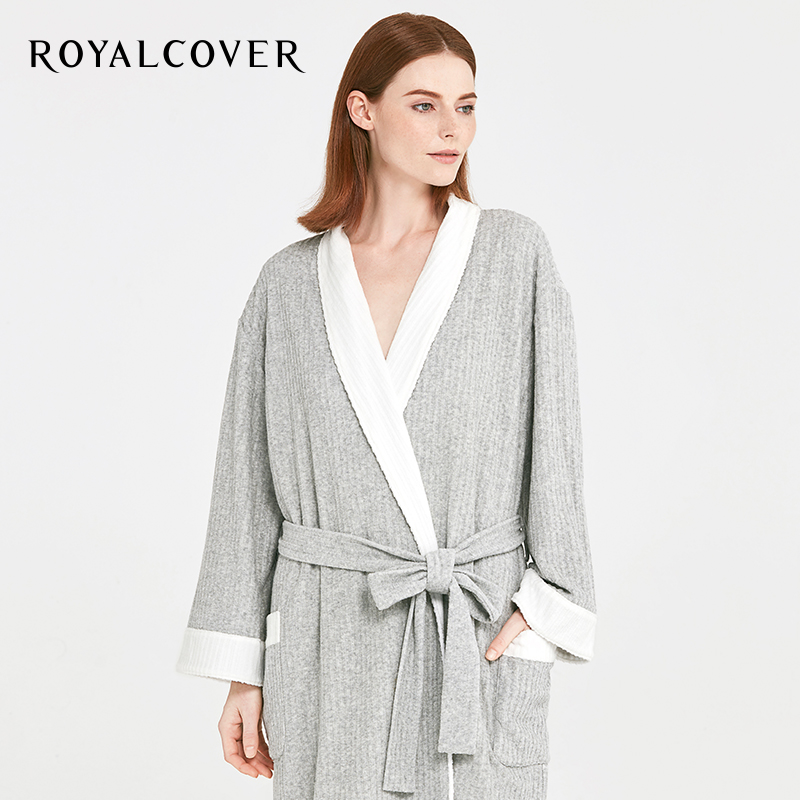 royalcover罗卡中长款浴衣