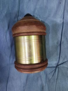 三合一陀螺胶木金属厚壁管健身大陀螺中老年健身父亲节礼物配鞭子