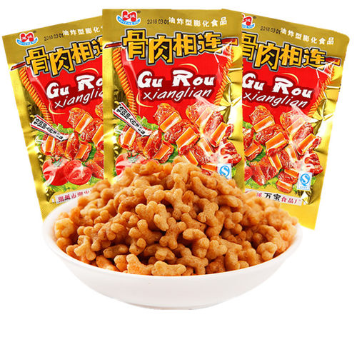 惠诚骨肉相连味油炸型宿舍零食