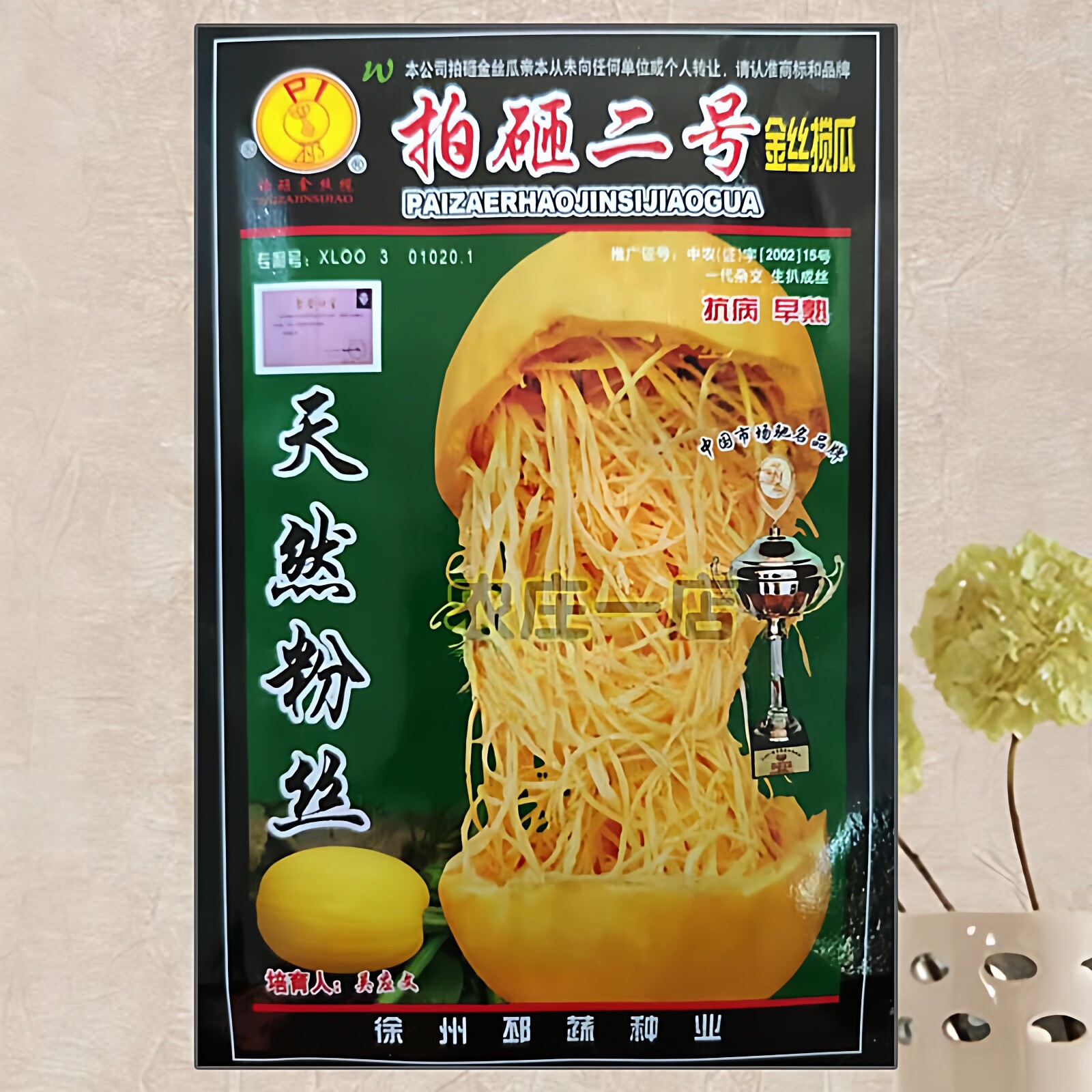 金丝绞瓜种子天然粉丝瓜搅瓜鱼翅瓜角瓜四季播种春秋农家蔬菜种籽