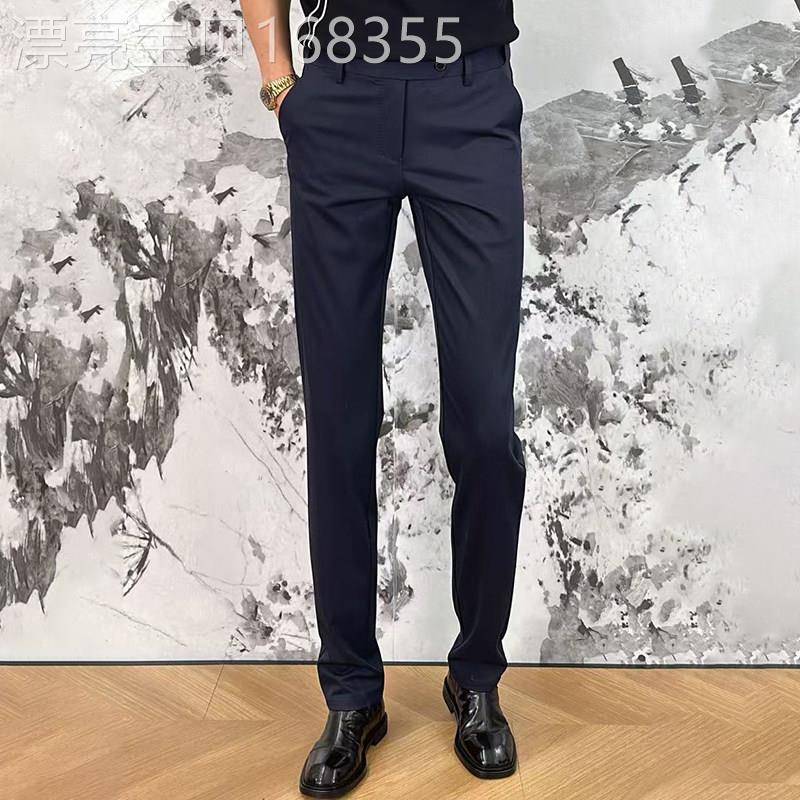UASK休闲裤男春秋季2026新款抗皱高端商务男士免熨烫西裤直筒烟管