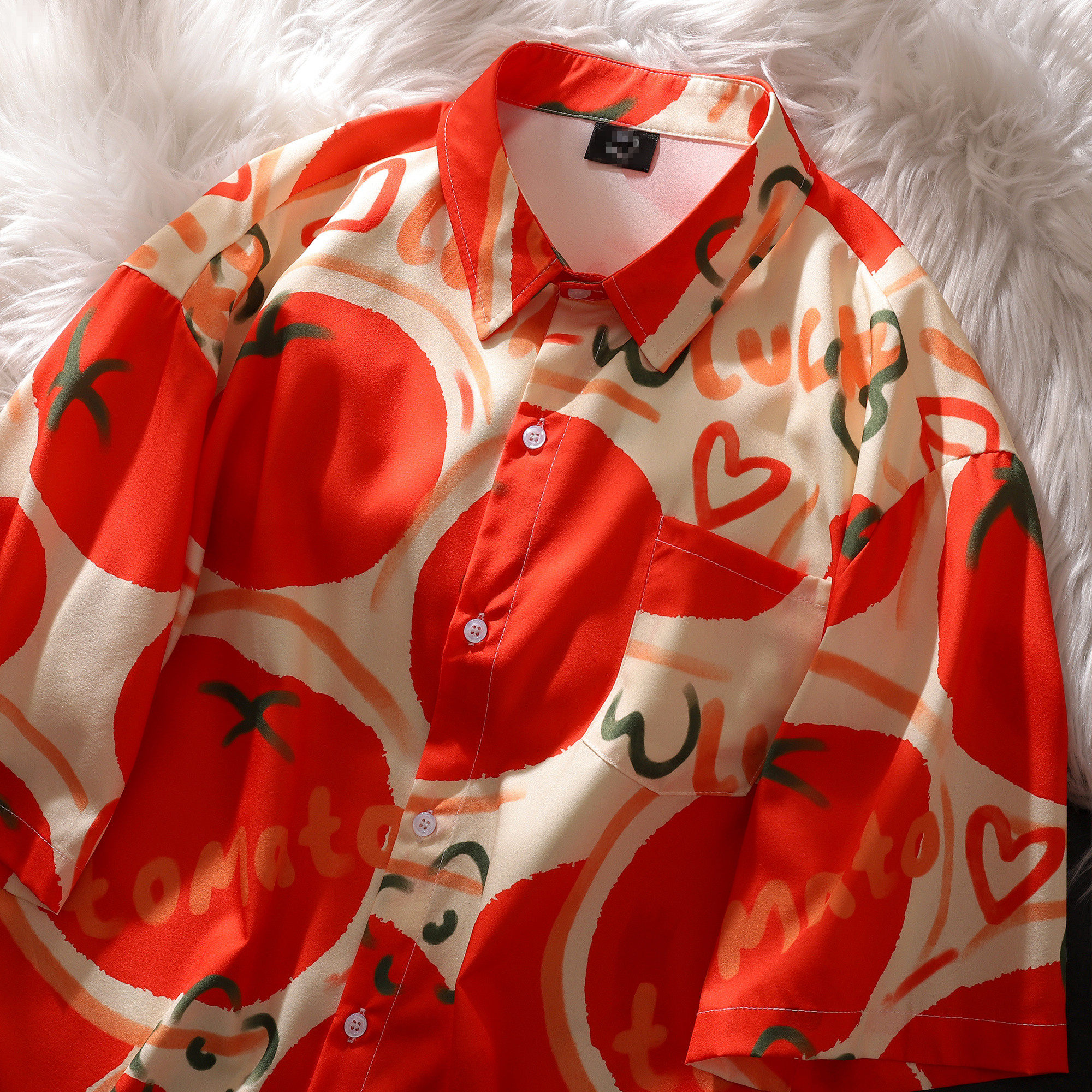 短袖衬衫C7182P40，男装T恤，电商A433