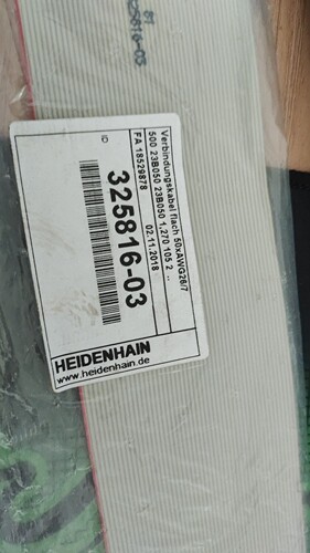 海德汉 电源总线电缆 50芯通讯连接扁平电缆 长度500mm 325816-03