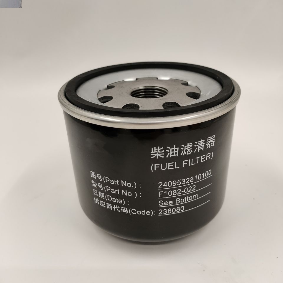F1082-022 柴滤2409532810100 柴油滤清器滤芯适配全柴收割拖拉机