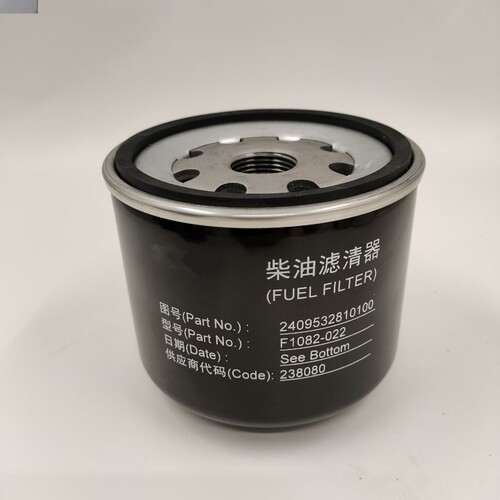 F1082-022 柴滤2409532810100 柴油滤清器滤芯适配全柴收割拖拉机