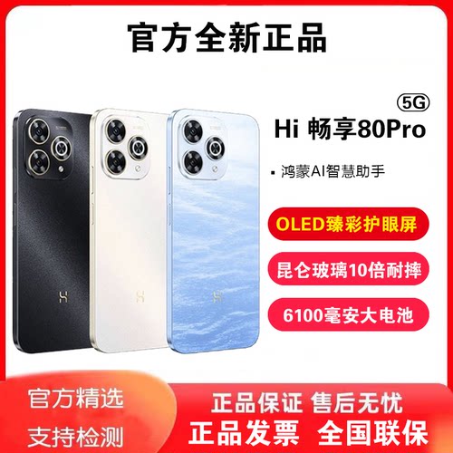 WIKO（消费电子） Hi畅享 80 Pro 新款5G 鸿蒙安全智能防摔手机