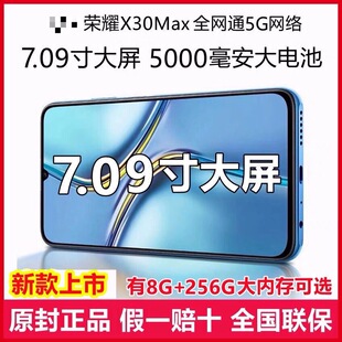 honor/荣耀 X30 Max 7.09英寸护眼大屏大电池大音量智能5G手机