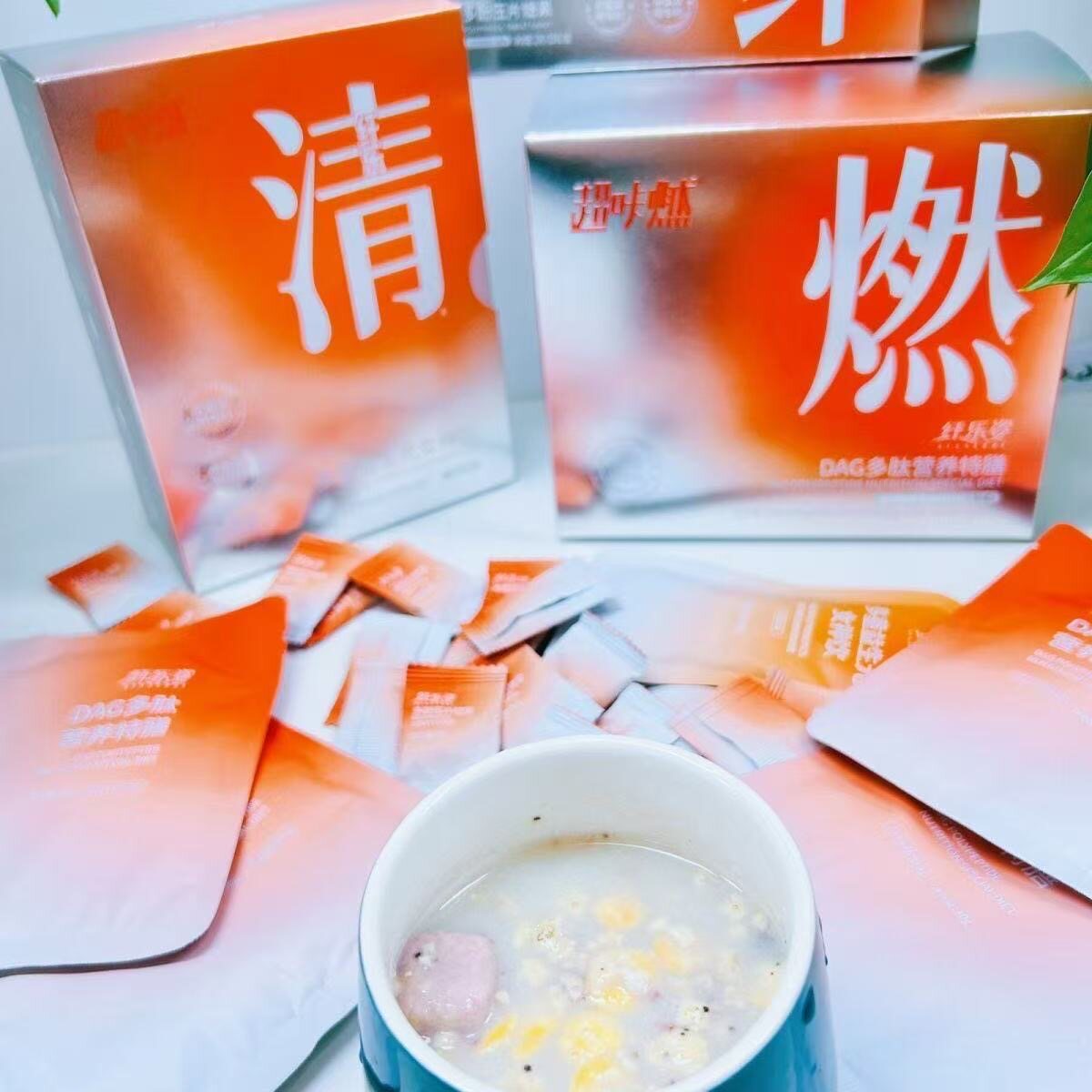 纤乐姿超咔燃益生元女神饮多酚硬膳食补充剂型饮料