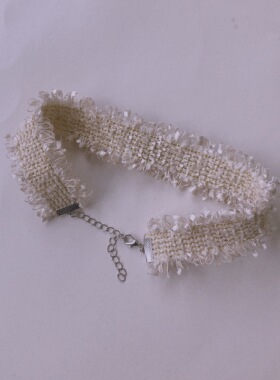 「25元包邮」朵拉手作女锁骨链