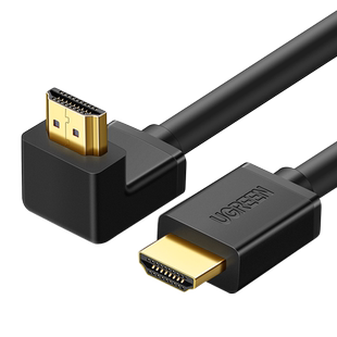 绿联 hdmi90度弯头线高清直角转角l型转弯连接转接头机顶盒电视机