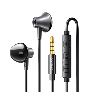 绿联电竞有线耳机游戏专用带麦电脑半入耳typec适用苹果安卓3.5mm