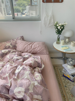 复古碎花纯棉四件套40支