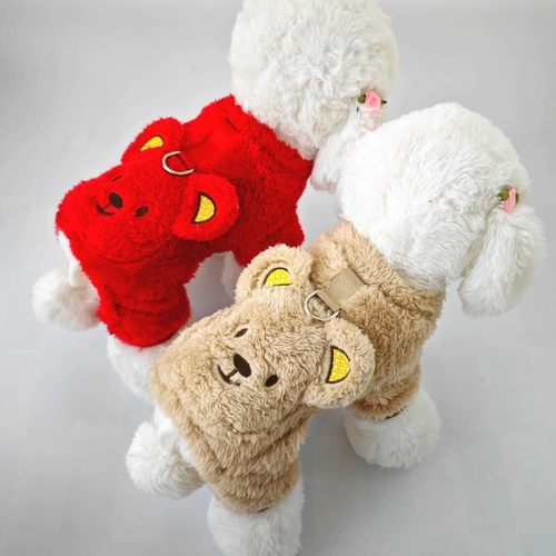 冬装泰迪比熊博美贵宾