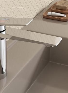 欧宝斯铜单把脸盆龙头洗手盆台盆冷热水龙头