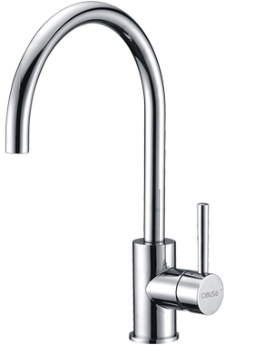 欧宝斯全铜冷热龙头厨房菜盆龙头水槽单把单孔水龙头可旋转9437