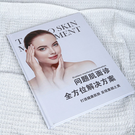 问题性肌肤沟通成交画册美容院面诊营销工具素颜肌斑敏痘解决方案
