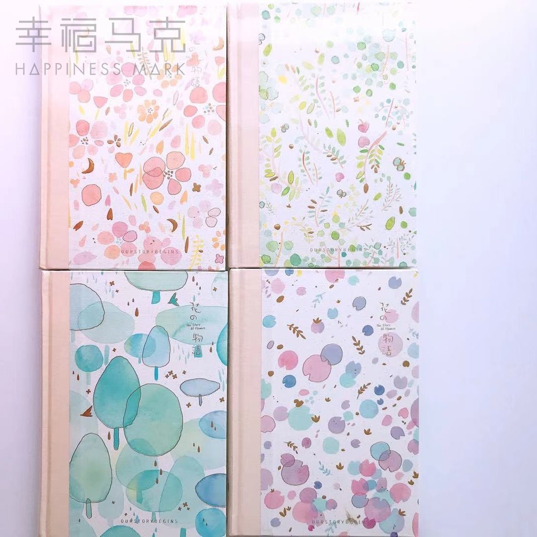 简约a5学生小清新风花朵手账本