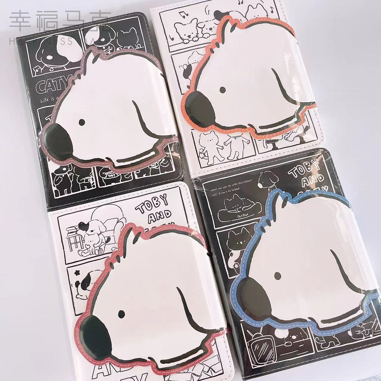 Toby的友友们PU造型磁扣本36K