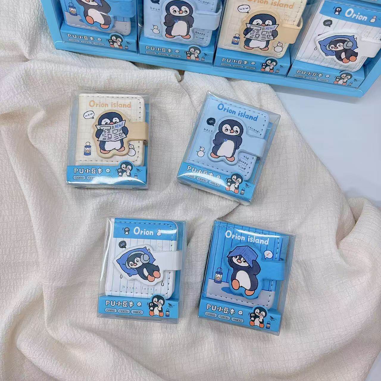 青壹坊欢迎光临,奥利岛pu小豆本mini小记事本口袋本格子内页迷你