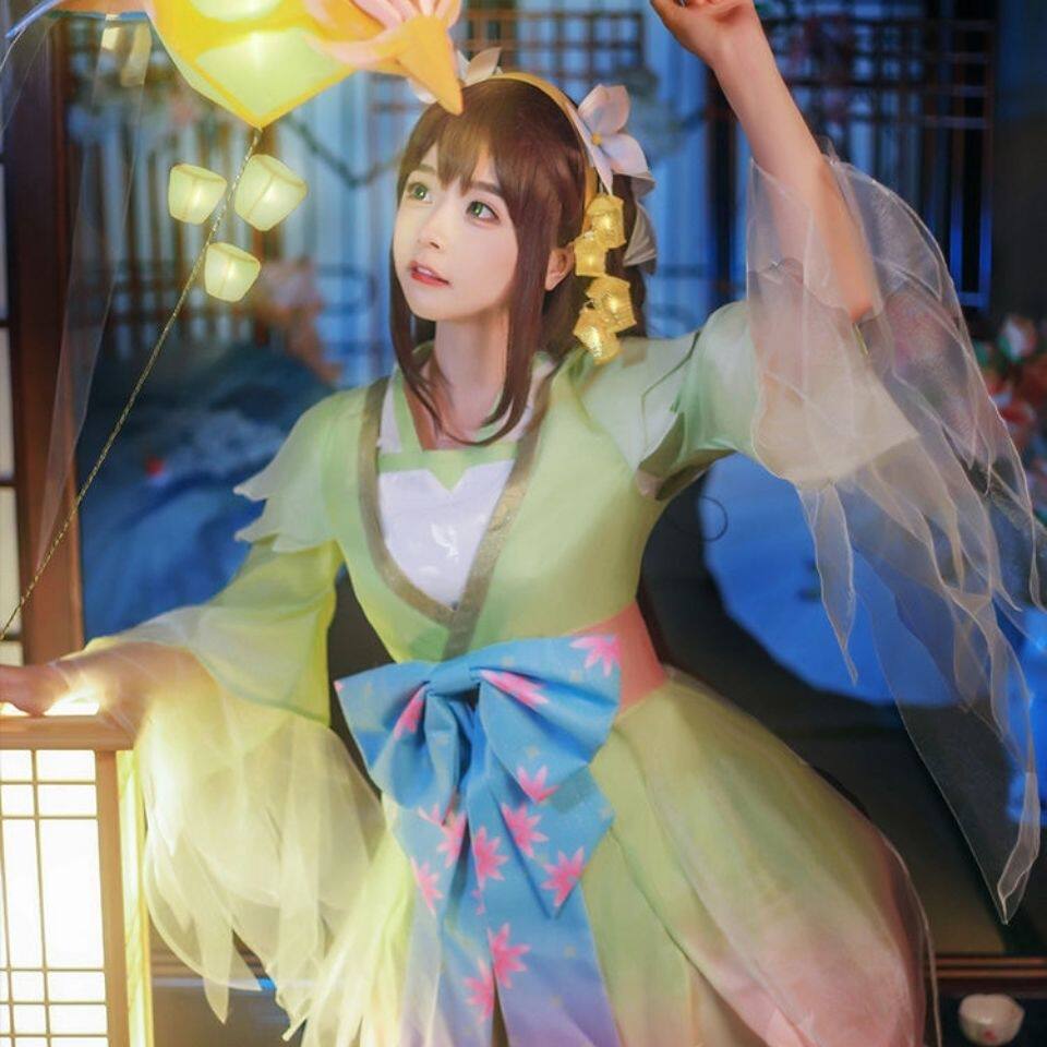 王者荣耀cos服娜可露露晚萤cCosplay女装/