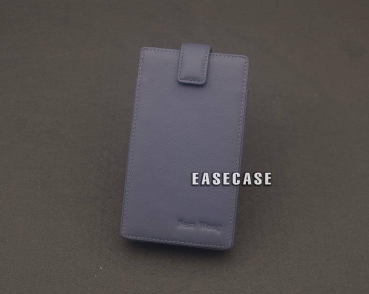 A1款EASECASE定制 SONY WM1AM2 WM1ZM2 真皮套保护套MP3蓝灰